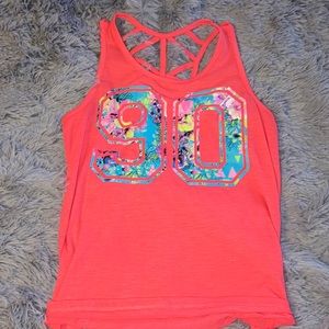 Pink 90 tank top